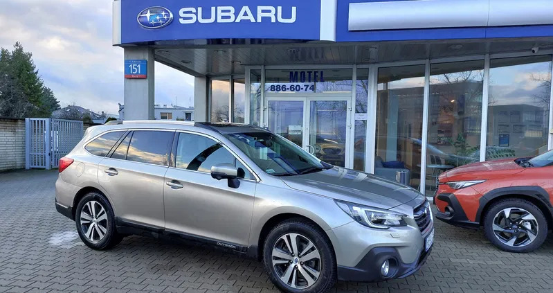 subaru mazowieckie Subaru Outback cena 119800 przebieg: 54975, rok produkcji 2018 z Bobolice